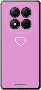 Силиконовый чехол Сердце 2 для Xiaomi Poco X7 - 4863u-4011 изображение 