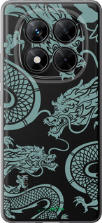 Силиконовый чехол Дракон для Xiaomi Poco X7 - 5476u-4011 изображение 