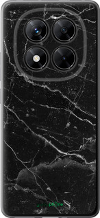 Силиконовый чехол Черный мрамор v2 для Xiaomi Redmi Note 14 Pro 5G - 5568u-3928 изображение 