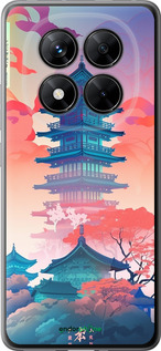 Силиконовый чехол Япония монастырь для Xiaomi Poco X7 - 5590u-4011 изображение 