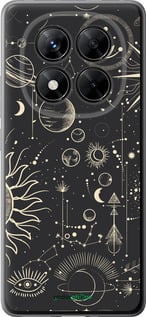 Силиконовый чехол Фаза луны для Xiaomi Poco X7 - 5605u-4011 изображение 