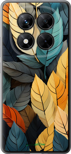 Силіконовий чехол Кольорове листя для Xiaomi Poco X7 - 5644u-4011 изображение 