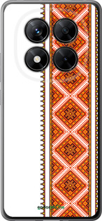 Силіконовий чехол Вишиванка 25 для Xiaomi Poco X7 - 593u-4011 изображение 