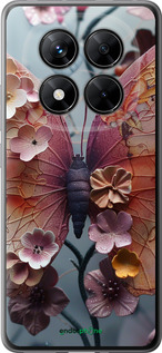 Силиконовый чехол Fairy Butterfly для Xiaomi Poco X7 - 6048u-4011 изображение 