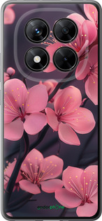 Силіконовий чохол 'Пурпурова сакура' для Xiaomi Redmi Note 14 Pro 5G -  зображення 6