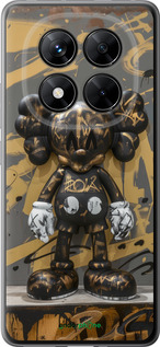 Силіконовий чехол Bronze kaws для Xiaomi Redmi Note 14 Pro 5G - 6097u-3928 изображение 