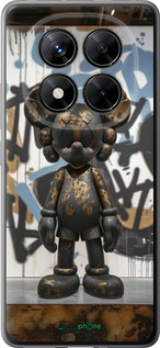 Силіконовий чехол Bronze kaws v2 для Xiaomi Poco X7 - 6098u-4011 изображение 