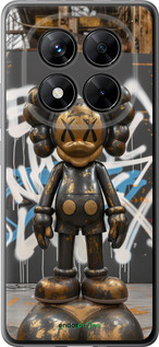 Силиконовый чехол Bronze kaws v3 для Xiaomi Poco X7 - 6099u-4011 изображение 