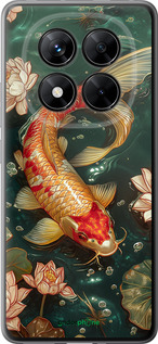 Силиконовый чехол Мелодия Лотоса для Xiaomi Poco X7 - 6106u-4011 изображение 