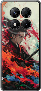 Силиконовый чехол Битва стихий для Xiaomi Redmi Note 14 Pro 5G - 6110u-3928 изображение 