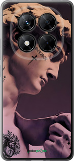 Силіконовий чехол Давид для Xiaomi Redmi Note 14 Pro 5G - 6302u-3928 изображение 