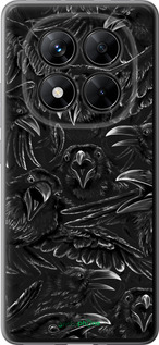 Силиконовый чехол Воронья ярость для Xiaomi Poco X7 - 6474u-4011 изображение 