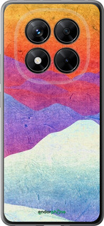 Силиконовый чехол Горный закат для Xiaomi Redmi Note 14 Pro 5G - 6479u-3928 изображение 
