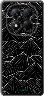Силиконовый чехол С изображением Темных гор для Xiaomi Poco X7 - 6489u-4011 изображение 