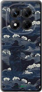Силіконовий чехол Морська тематика у стилі арт-деко для Xiaomi Redmi Note 14 Pro 5G - 6520u-3928 изображение 