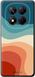 Силіконовий чехол У стилі ретро з хвилями для Xiaomi Poco X7 - 6531u-4011 изображение 