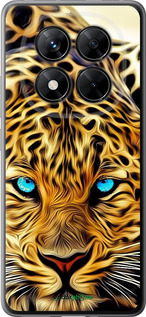 Силиконовый чехол Леопард для Xiaomi Redmi Note 14 Pro 5G - 6611u-3928 изображение 