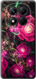 Силиконовый чехол Абстрактные цветы 3 для Xiaomi Poco X7 - 850u-4011 изображение 