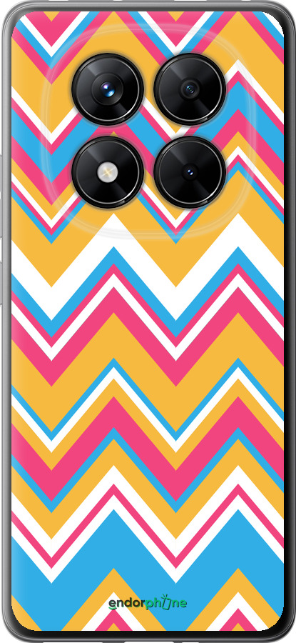 Силиконовый чехол Шеврон v2 для Xiaomi Redmi Note 14 Pro 5G - 1057u-3928 изображение 