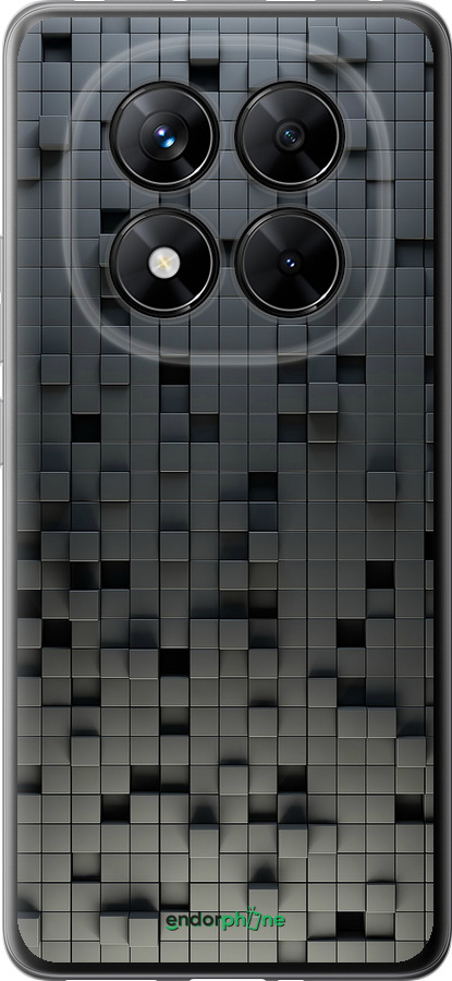 Силіконовий чехол Кубики для Xiaomi Redmi Note 14 Pro 5G - 1061u-3928 изображение 