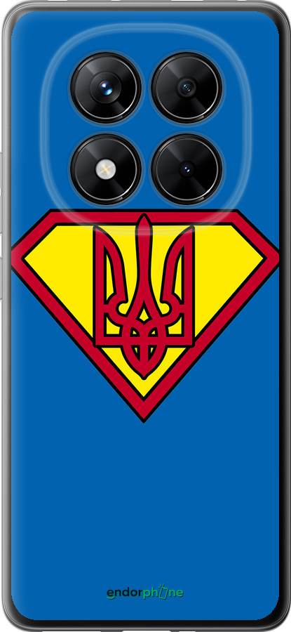 Силиконовый чехол Супер Тризуб для Xiaomi Poco X7 - 1164u-4011 изображение 