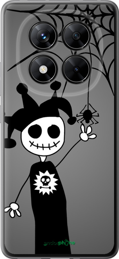 Силиконовый чехол Happy Halloween для Xiaomi Redmi Note 14 Pro 5G - 1188u-3928 изображение 