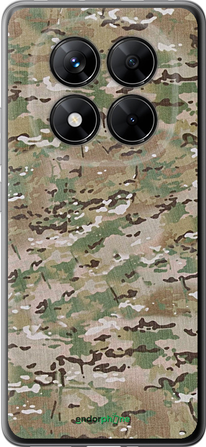 Силиконовый чехол Камуфляж v5 для Xiaomi Poco X7 - 1201u-4011 изображение 