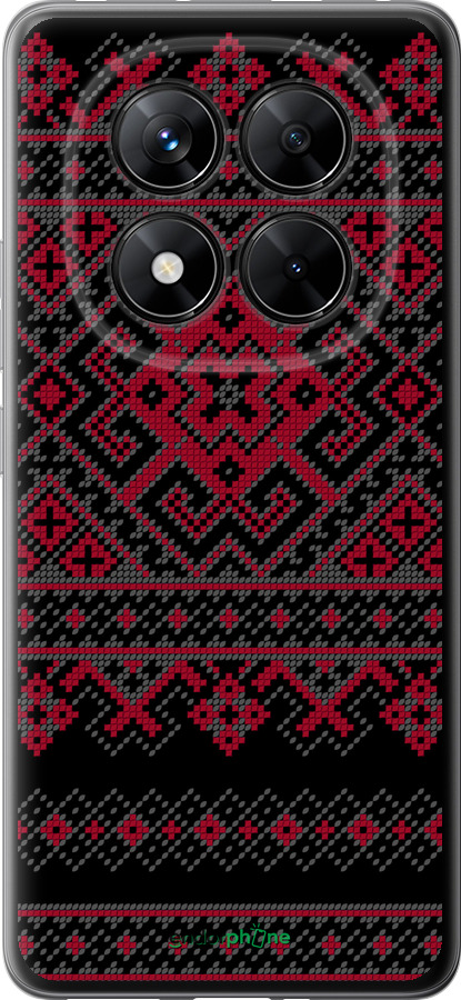 Силиконовый чехол Вышиванка 52 для Xiaomi Poco X7 - 1763u-4011 изображение 