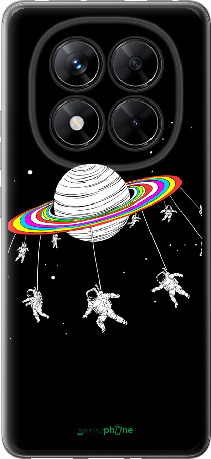 Силіконовий чехол Місячна карусель для Xiaomi Poco X7 - 4136u-4011 изображение 