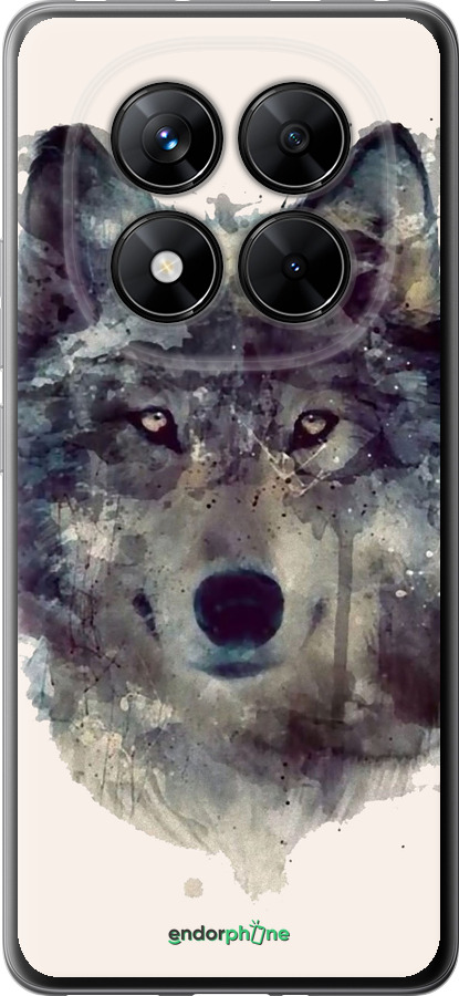 Силиконовый чехол Волк-арт для Xiaomi Poco X7 - 4163u-4011 изображение 