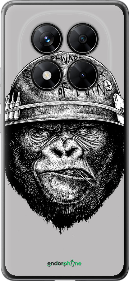 Силіконовий чехол military monkey для Xiaomi Poco X7 - 4177u-4011 изображение 