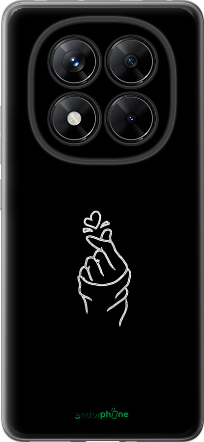Силиконовый чехол Love You для Xiaomi Poco X7 - 4298u-4011 изображение 