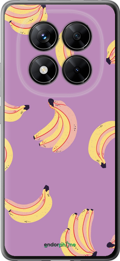 Силіконовий чехол Банани для Xiaomi Poco X7 - 4312u-4011 изображение 