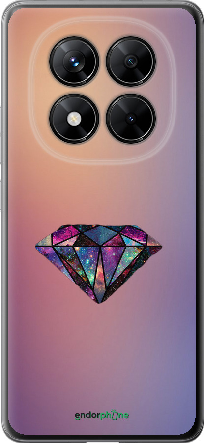 Силиконовый чехол Диамант для Xiaomi Redmi Note 14 Pro 5G - 4352u-3928 изображение 