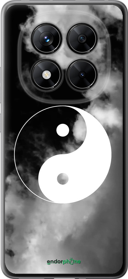 Силиконовый чехол Инь и Янь для Xiaomi Poco X7 - 4389u-4011 изображение 