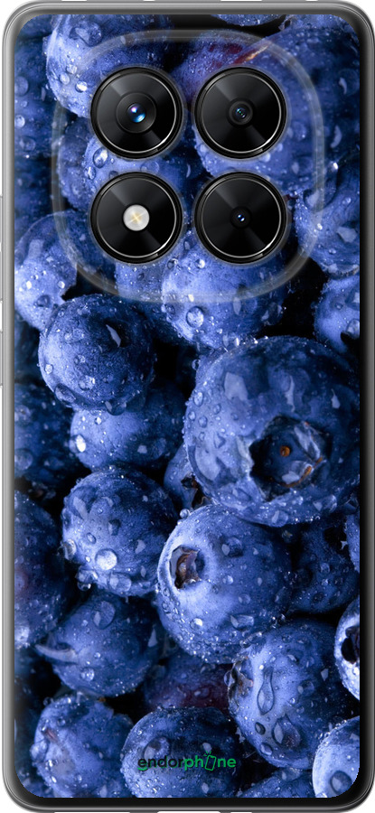 Силиконовый чехол Голубика для Xiaomi Poco X7 - 4459u-4011 изображение 