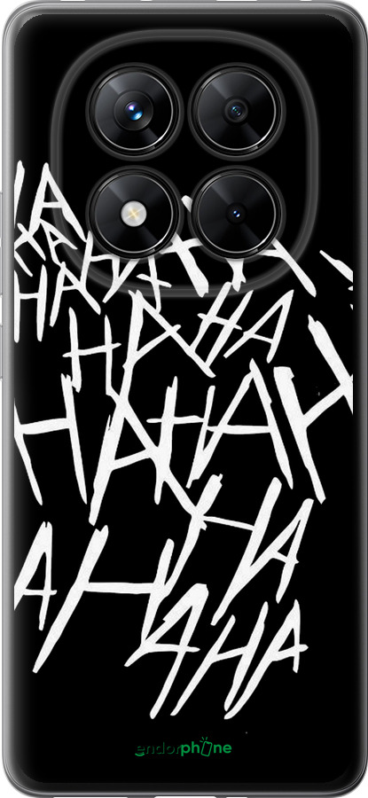 Силиконовый чехол joker hahaha для Xiaomi Redmi Note 14 Pro 5G - 4509u-3928 изображение 