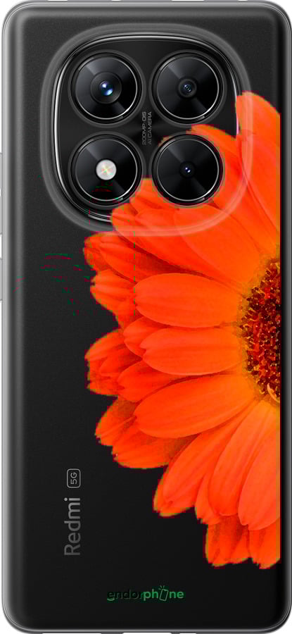 Силиконовый чехол Гербера 1 для Xiaomi Poco X7 - 4534u-4011 изображение 