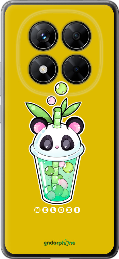Силиконовый чехол Панда 1 для Xiaomi Poco X7 - 4558u-4011 изображение 