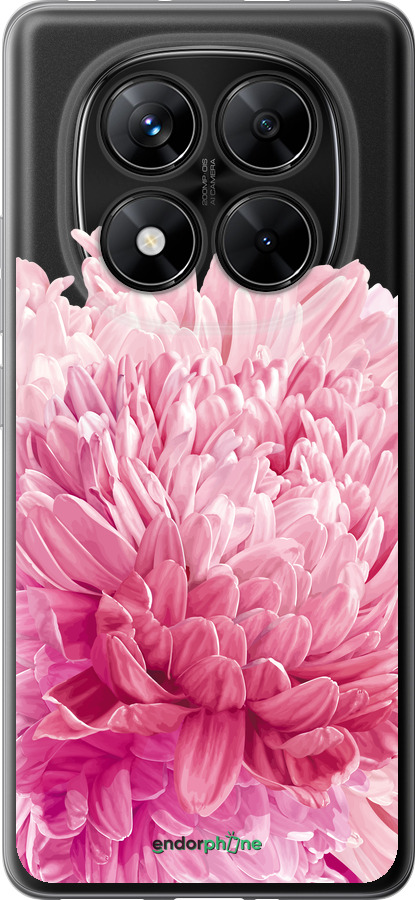 Силіконовий чехол Хризантема для Xiaomi Poco X7 - 4666u-4011 изображение 