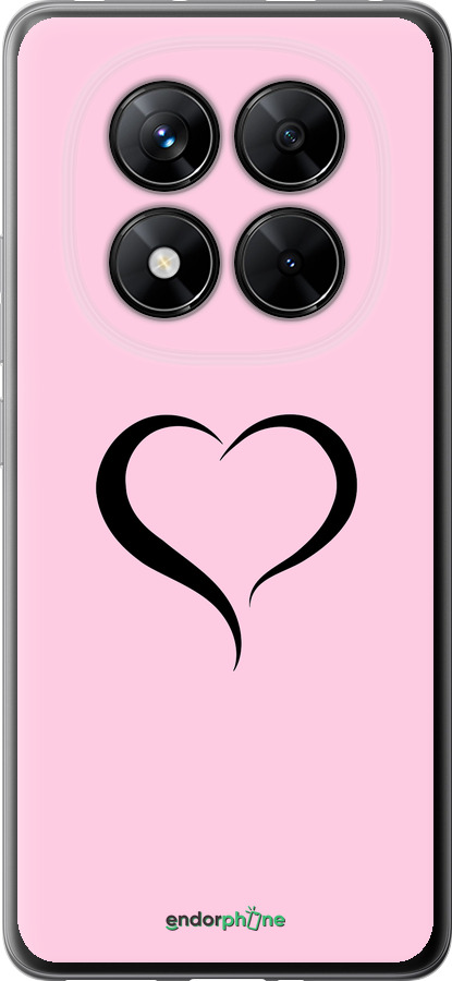 Силиконовый чехол Сердце 1 для Xiaomi Poco X7 - 4730u-4011 изображение 