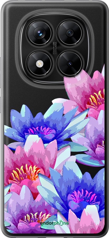 Силіконовий чехол Лотос для Xiaomi Poco X7 - 4862u-4011 изображение 