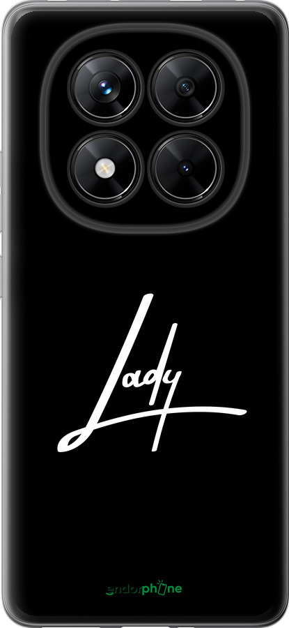 Силіконовий чехол Lady 2 для Xiaomi Poco X7 - 4867u-4011 изображение 