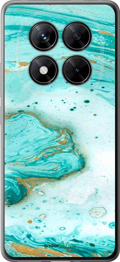 Силиконовый чехол Мраморный для Xiaomi Poco X7 - 4895u-4011 изображение 