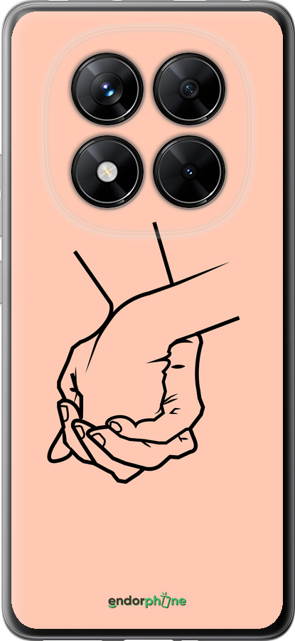 Силиконовый чехол Руки для Xiaomi Poco X7 - 4896u-4011 изображение 