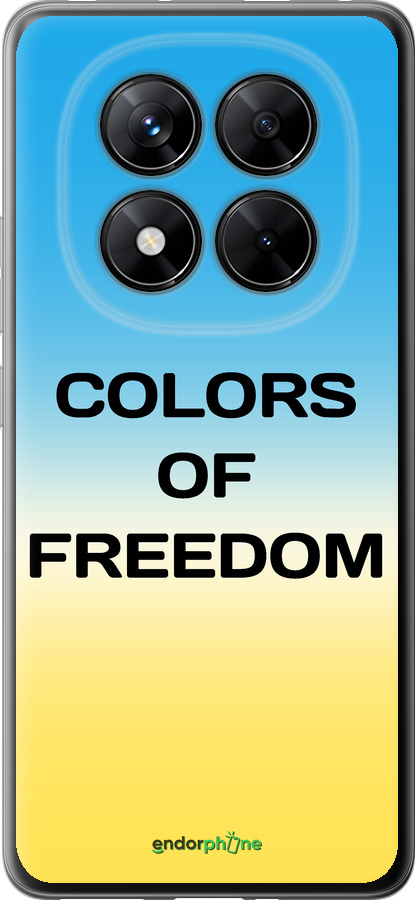 Силиконовый чехол Colors of Freedom для Xiaomi Poco X7 - 5453u-4011 изображение 
