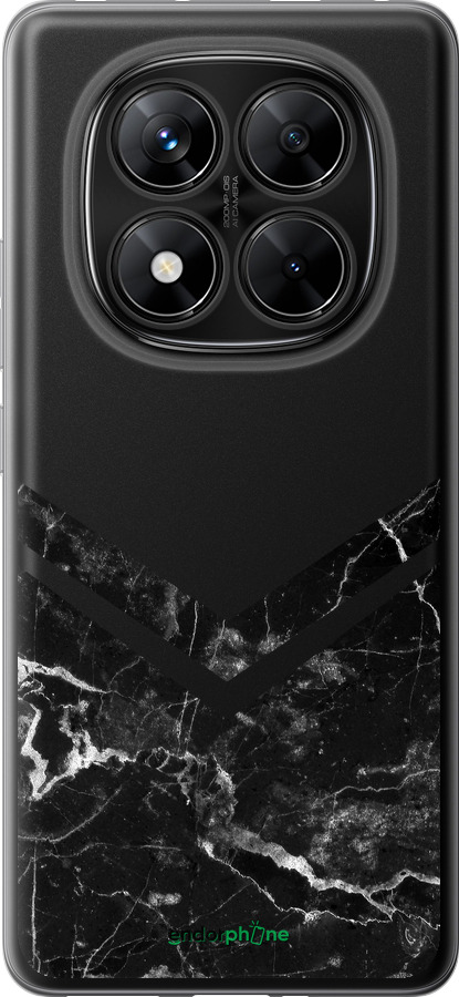 Силиконовый чехол Мраморный шеврон для Xiaomi Redmi Note 14 Pro 5G - 5570u-3928 изображение 
