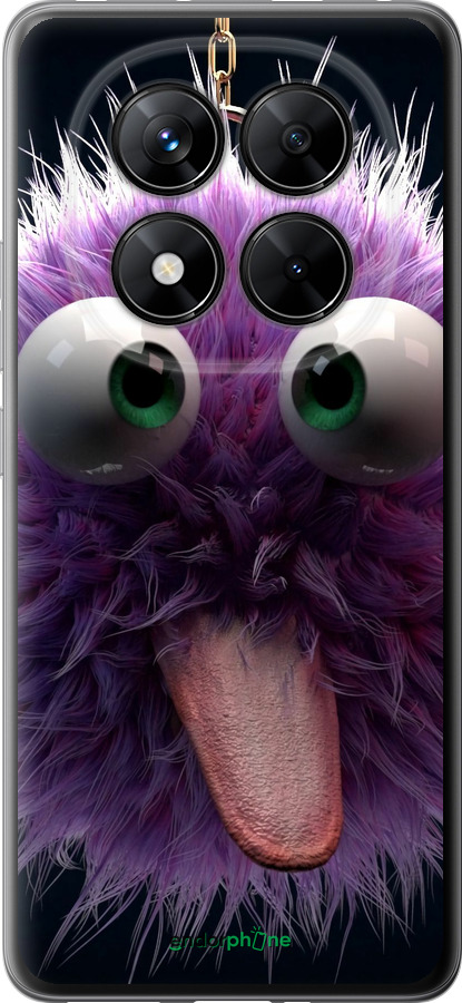Силіконовий чехол Пухнастик для Xiaomi Redmi Note 14 Pro 5G - 6017u-3928 изображение 