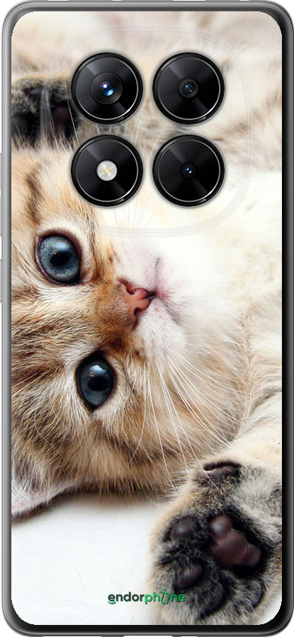 Силиконовый чехол Котик для Xiaomi Poco X7 - 6024u-4011 изображение 