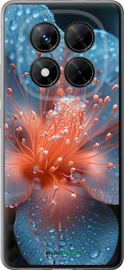 Силіконовий чехол Роса на квітці для Xiaomi Poco X7 - 6039u-4011 изображение 